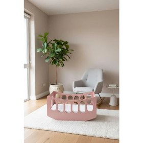 Resim Arion Kids Beşik -%100 Mdf - Sallanabilir Beşik- Pembe 