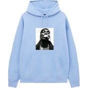 Resim VENHENA Snoop Dogg Bebe Mavi Kapüşonlu Sweatshirt - Hoodie 