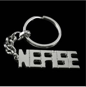 Resim Ilkeshop Nefise İsimli Anahtarlık- Çok Renkli 