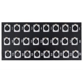 Resim Provoice Pc24-5m 24 Kanal 5 Metre Multicore Kablolu Hazır Stage Box 