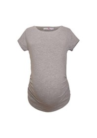 Resim Luvmabelly Maternity 2009 2015 Pamuklu Hamile 9 Renk Mevcut T-shirt-gri 
