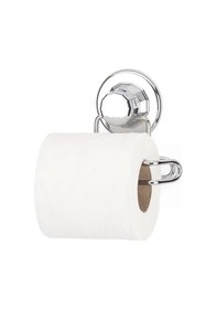Resim Hem Vakumlu Hem Vidalı Banyo Aksesuarı 3 Lü Set Kare Havluluk + Tuvalet Kağıtlığı + 2 Kancalı Havlu Askısı Krom 