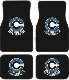 Resim Özel Kapsül Şirketi Araba Yastığı 4 Parça Anime Dbz Araba Ön Ve Arka 1 1 Piece Set 