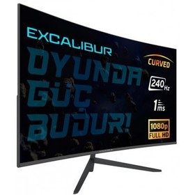 Resim Casper 31.5" Excalibur M.E315FHD-G 240HZ 1ms 300NIT (Hdmı+Display) Curved Fhd LED Monitör 