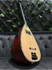 Resim Sazhane Ankara Elektro Bağlama Çift Kapak Ekolayzırlı (Soft Case Dahil) 
