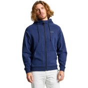 Resim Slam Logo Fz Hoodie Erkek Mavi Sweatshirt 
