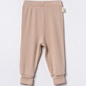 Resim Babycosy Organic Wear 2 Li Micro Modal Bebek Pantolon Ultra Yumuşak Premium Bebek Alt Set Nefes Alan Modal Kumaş Taş 
