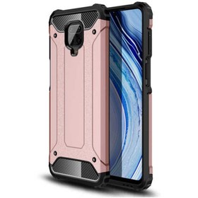 Resim Cep prime Xiaomi Redmi Note 9 Pro Uyumlu Çift Katmanlı Zırhlı Tank Darbeye Dayanıklı Emici Kılıf 