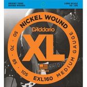 Resim D'Addario EXL160 Bas Gitar Tel Seti 