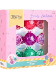 Resim Create It 3'lü Dudak Balmı Seti - Candy Explosion 
