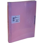 Resim Bafix Tam Kapak Dosya Karton Pembe 