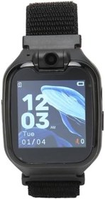 Resim Akıllı Çocuk İzle, Cep Telefonu Ile 300.000 Piksel Çocuk İzle 2G GSM 400mAh IP67 Hediye Için Su Geçirmez 1.54 İnç Dokunmatik Ekran (Siyah) 