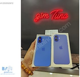 Resim Apple iPhone 16 İkinci El TR | 256 GB | Laciverttaş 