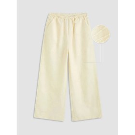 Resim LC Waikiki Lcw Kids Bej Kız Çocuk Armürlü Pantolon 
