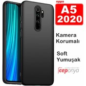 Resim Oppo A5 2020 Kamera Korumali Mat Soft Esnek Kalite Silikon Kilif 409579175 