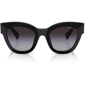 Resim Miu Miu 01ys 1ab5d1 51 Kadın Siyah Cat Eye Kemik Güneş Gözlüğü 