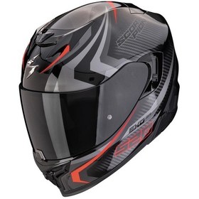 Resim Scorpion Exo 520 Evo Air Terra Kapalı Motosiklet Kaskı Siyah Gri Kırmızı Siyah - Gri - Kırmızı 