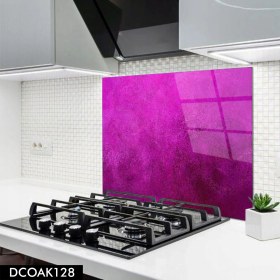 Resim Olinpa Cam Ocak Arkası Koruyucu | Fuşya 