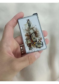 Resim Çakmak Resimli Gazlı Doldurulabilir Metal Çakmak 17945 