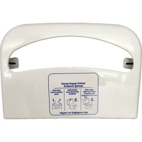 Resim Berta Plastik Klozet Kağıt Verici + Klozet Kapak Örtüsü 