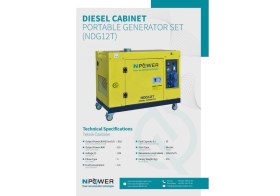 Resim Npower Portatif Dizel Jeneratör NDG12T 