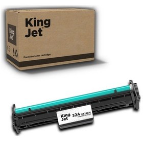 Resim Kingjet Hp Uyumlu 32a Cf232a Çipli Muadil Drum Ünitesi Laserjet Pro M206 
