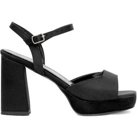 Resim Beety 25by130.1008-1 Kadın Platform Ayakkabı Siyah Siyah 