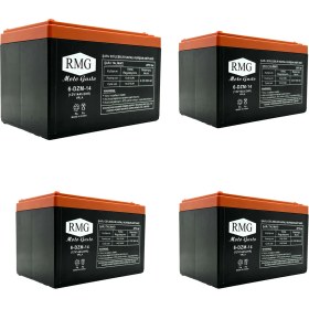 Resim Rmg Elektirikli Motorsiklet Akü 12/14 Jel Akü Yasin Motor 
