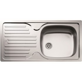 Resim Teka Infant Çelik Eviye Sol Damlalıklı 