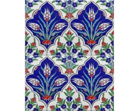 Resim Can Seramik 20*25 Cm CÇ1045 Kütahya Çini Karo ( 5'li 1 Paket ) 
