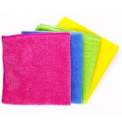 Resim ALPARS 4 Adet Mikrofiber Temizlik Bezi Cam, Araba, Mutfak Temizlik Bezi 30*30 Cm Leke Tutmaz 