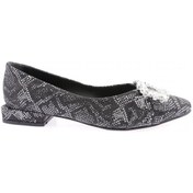 Resim Dgn Fb-15-23y Kadin Kristal Kare Tokali Babet FB-15-1563-R11294 Siyah 