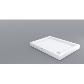 Resim Shower 70x140 Riva Dikdörtgen Monoblok Duş Teknesi 