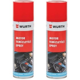 Resim Würth Motor Temizleyici Temizleme Spreyi 500 Ml 2 Adet 