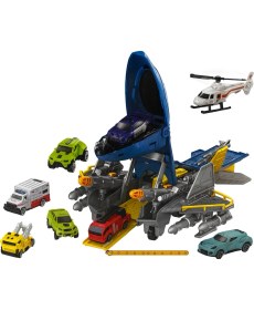 Resim Tufy Toys Dönüşen Nakliye ve Savaş Uçağı 