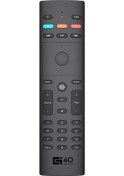 Resim Padalink G40s 33 Tuşlu Akıllı Sesli Kumanda - 6 Eksenli Jiroskop, Ir Öğrenme Ve Apple/vizio/roku Tv Modları - Siyah Pil Dahil Değil 