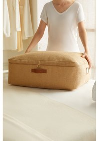 Resim Ocean Home Textile Büyük Boy Jüt Baza Altı Hurç 62 x 46 x 22 cm 