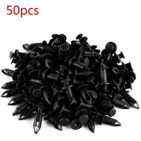 Resim Lasonstiges 50 Adet.polaris Dropship İçin Perçin İle Vida Sıkma Klipsi İle Vücut İçin 8mm Abs Plastik 