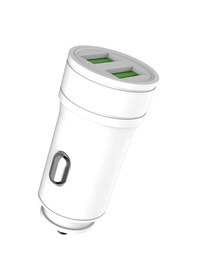Resim Araç İçi Çakmaklık Şarj Cihazı Çift Usb Çıkışlı Hızlı Araç Şarj Adaptörü 