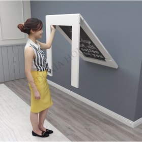 Resim Kydonia Home 60x90 Cm Petek Üstü Özel Tasarım Katlanır Masa 