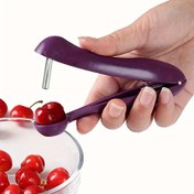 Resim Ergonomik Kiraz ve Zeytin Çekirdeği Sökücü Araç - Dayanıklı Plastik Çekirdek Açacağı Rahat Tutuşlu, Pişirme, Aşçılık, Tatlılar, Atıştırmalıklar için Hızlı ve Kolay Çekirdek Sökücü 