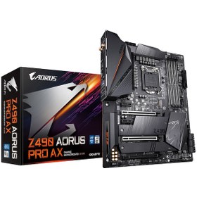 Resim Gigabyte Z490 Aorus Pro AX Intel Z490 5000 MHz (OC) DDR4 Soket 1200 ATX Anakart Gigabyte