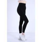 Resim Hiem Siyah Yüksek Bel Tayt Extra Esnek 