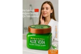 Resim Fırsatkolik Profesyonel Aloevera Doğal Peeling - Tüm Vücut Scrub 600 ml 