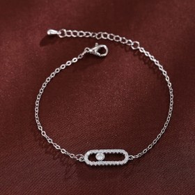 Resim Şık ve Basit Zirkonya Bilezik 