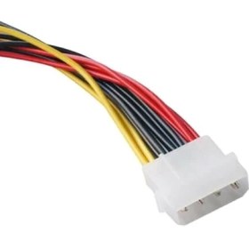 Resim 9949 Ide HDD 4 Pin 3 Port Hard Disk Power Çoklayıcı Güç Kablosu 