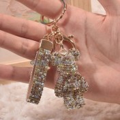 Resim Silver1 Yeni Kordon Aşk Anahtarlık Karikatür Bebek Doğum Günü Hediyesi Kadın Çanta Çekicilik Iyi Şanslar Anahtar (Yurt Dışından) 