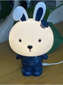 Resim Prozen TAVŞAN Dekoratif 3 Kademe Led Işıklı Çocuk Masa Gece Lambası 