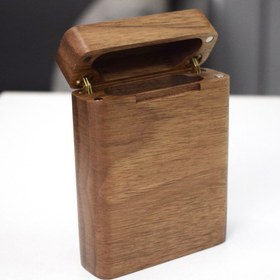Resim Artus Mobilya ve Dekorasyon Ahşap Açılır Kapaklı Sigara Tabakası Sigara Kutusu 
