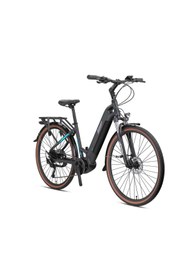 Resim Loop 28J LOOP COMMUTER 9V HD ELEKRİKLİ BİSİKLET - SİYAH TURKUAZ - 45 Kadro 